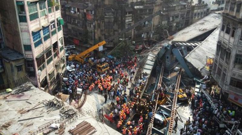 kolkataflyovercollapse:firfiledagainsthyderabadbasedivrclcompany